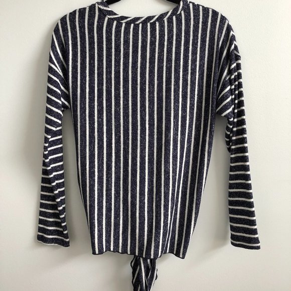 Coin 1804 Striped Knot-Front Top - Picture 4 of 6